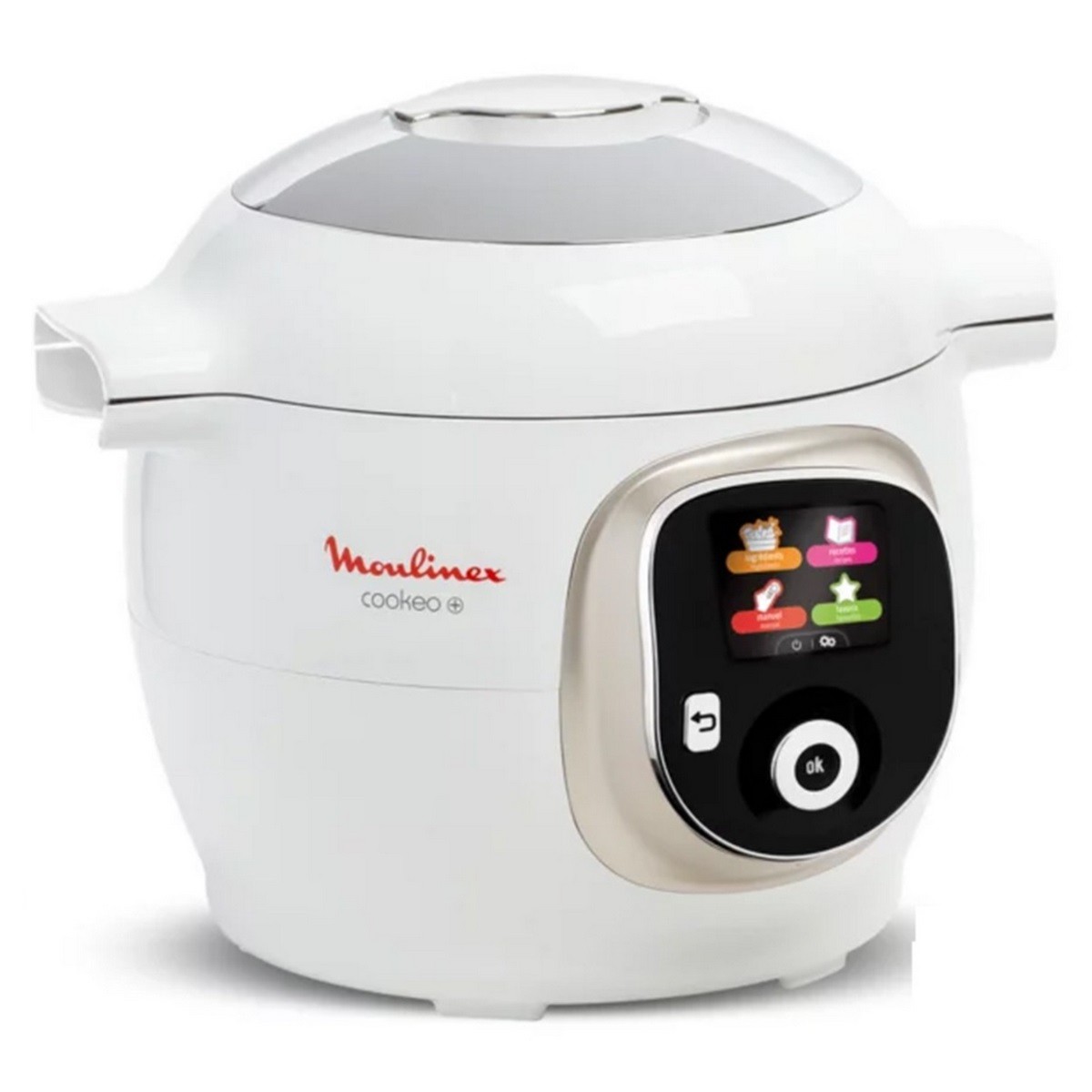 Moulinex Smart Multikocher 6L 1600W Weiß – 180 Rezepte