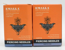 200 Pieces Mixed Piercing Needles 12G 14G 16G 18G 20G Hollow Needles
