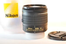 Nikon DX AF-P VR Nikkor 18-55mm G lens NICE for D7500 D3400 D3300 D5600 D7200
