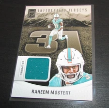 2024 Donruss Elite Influential Jerseys 147/500 Raheem Mostert #IJS-RMT Patch MEM