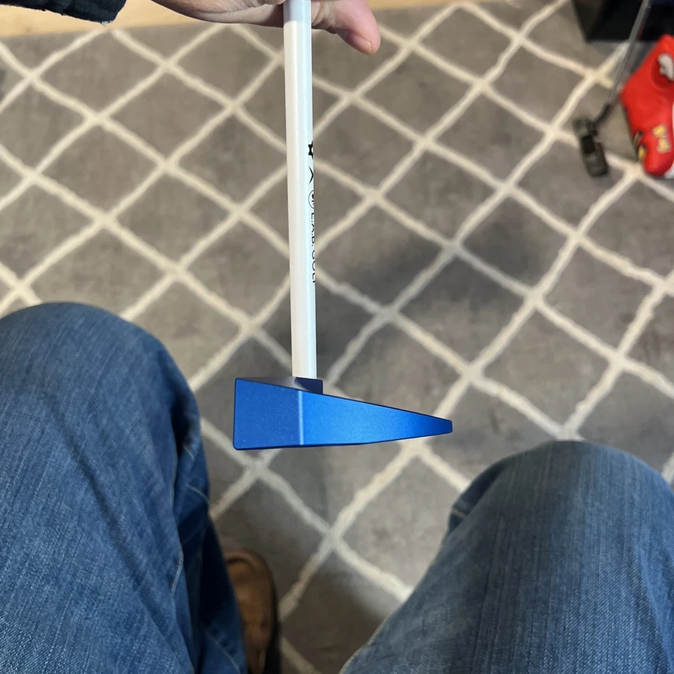 LAB Golf personalizado azul OZ.1i 38" putter engranajes eje sin costuras SuperStroke Armlock Foto 4 de 4