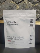 Time-Line Mitopure Supplement Longevity Urolithin A 60 Softgels Exp 7/2027