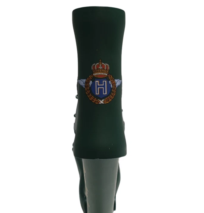 26" Fahrradrahmen "Horex Rebell", alu, gefedert, dunkelgrün, Unterlackdekor,