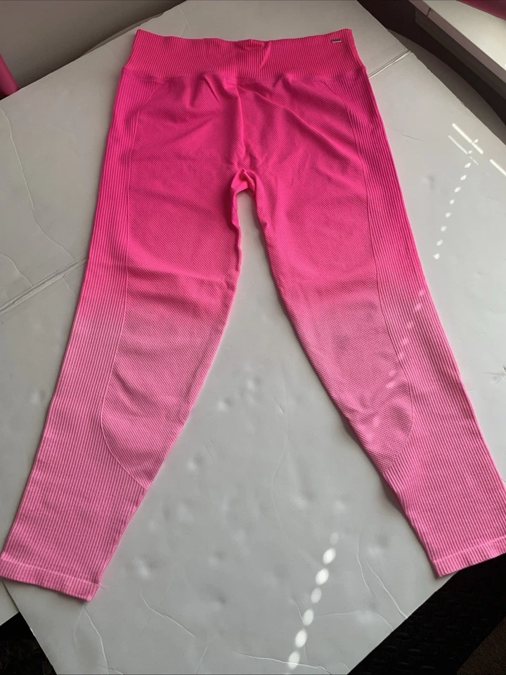 Leggings Victoria's Secret Rosa Ombre Sin Costuras - Talla Grande Foto 2 de 4
