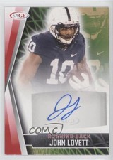 2022 SAGE Low Series Auto Red John Lovett #A-JL Auto 0d8