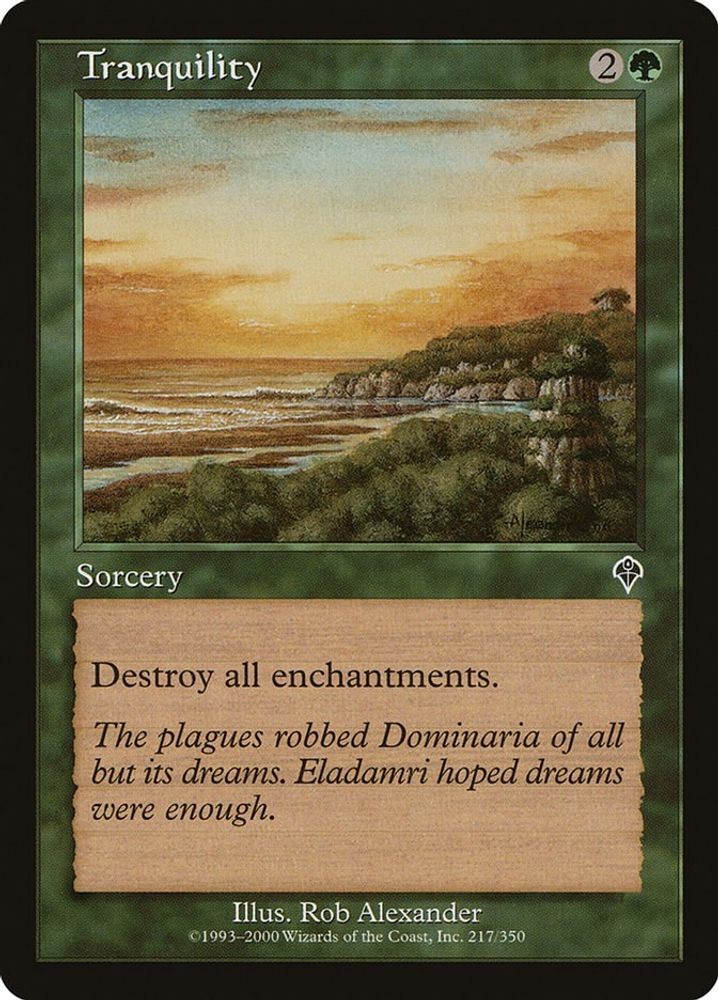 2000 Magic: The Gathering: Invasion - Tranquility (#217, C, Lightly Played)
