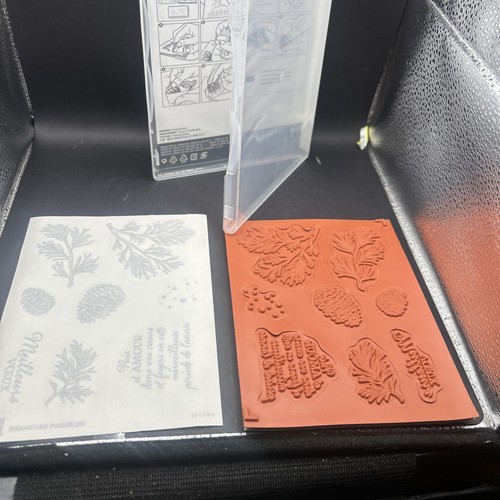 Stampin' Up! BRANCHES PAISIBLES (Peaceful Branches) Unmounted rubber stamp set - Picture 2 of 2