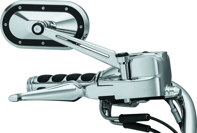 Kuryakyn Heavy Industry Mirrors Chrome/Black - Image 2 of 4