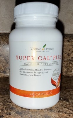 Young Living Super Cal Plus Capsules 60 Count Dietary Supplement NEW Sealed