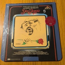 Yes Giorgio - Luciano Pavarotti - CED SelectaVision VideoDisc NEW SEALED