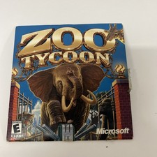 Zoo Tycoon PC 2006 Slipcover W/ Game Miccrosoft Vintage cd-rom