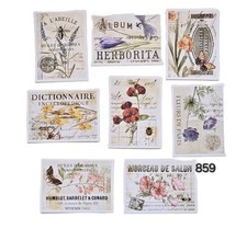 Floral Botanicals Journal Cards Supplies Scrapbooks Junk Journal