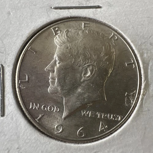 1964 Kennedy Half Dollar Silver Uncirculated 50C 0.9 Fine