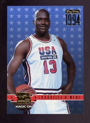 1994 SKYBOX USA SHAQUILLE O'NEAL CHAMPION GOLD #72
