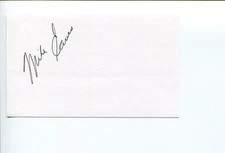 Mike Eaves Minnesota North Stars Calgary Flames Signed Autograph