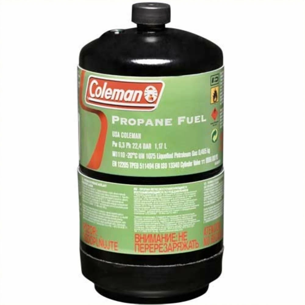 Coleman 100 Propane Cylinder Fuel Camping Gas Outdoors Cooking Garden