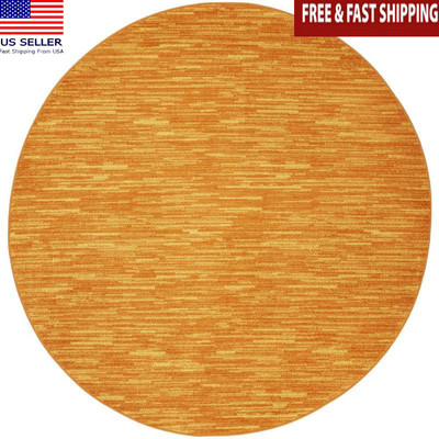 Durable Indoor Outdoor Area Rug Low Cut Pile Easy Care Multi Purpose Use