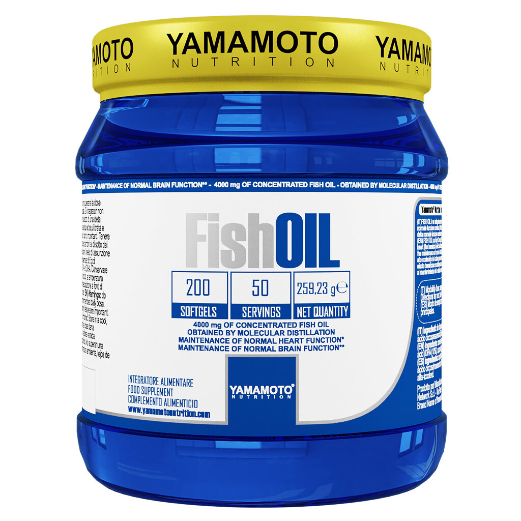 YAMAMOTO FISH OIL 200 SOFTGELS