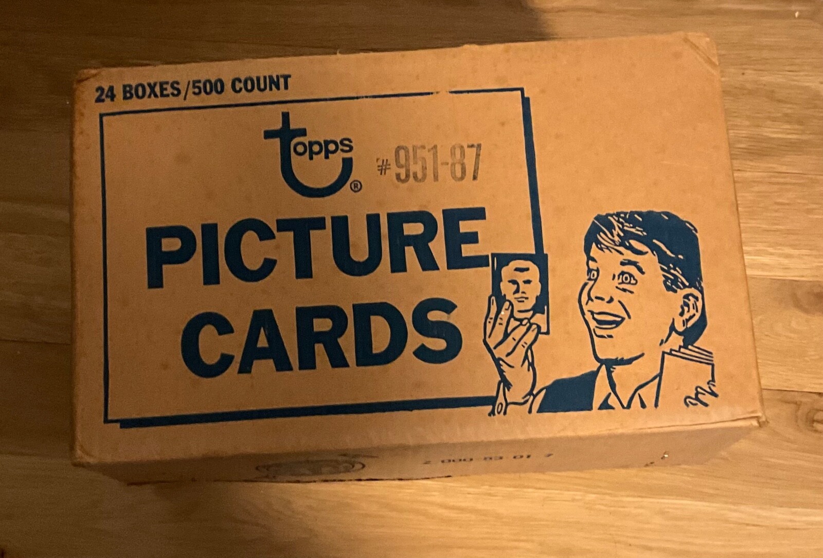 1987 Topps Baseball Vending Case (24 Boxes / 500ct) Factory Sealed Case