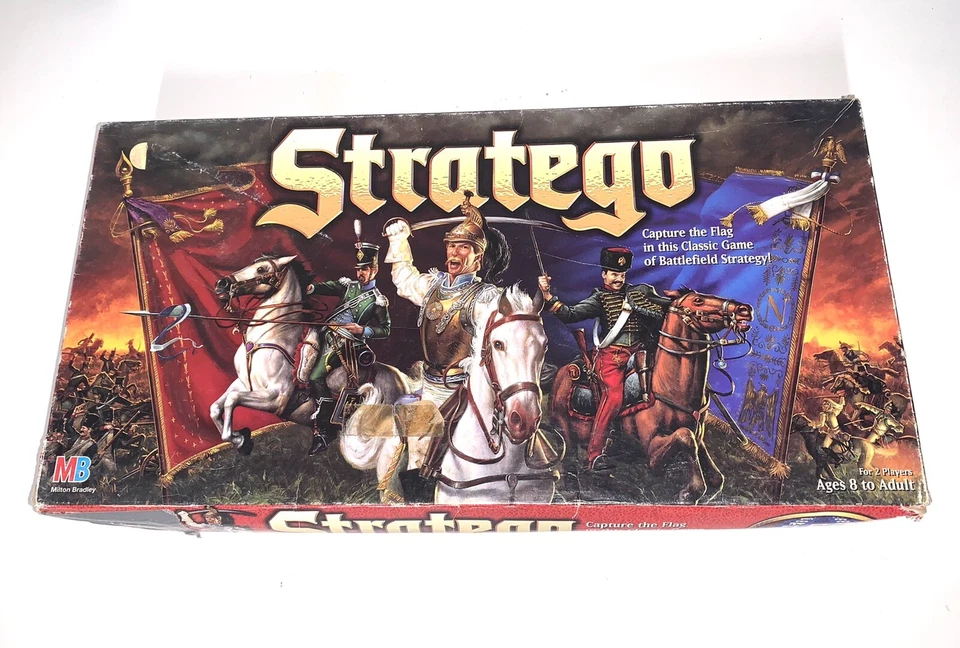 Stratego Vtg 1996 Red General Mover Only - Image 4 of 4