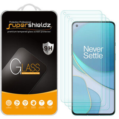 3X Supershieldz Tempered Glass Screen Protector for OnePlus 8T / 8T Plus 5G