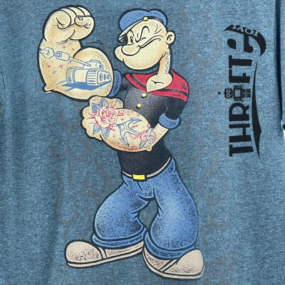 Popeye the Sailor Man Muscle Tattoo USA American Classic Light