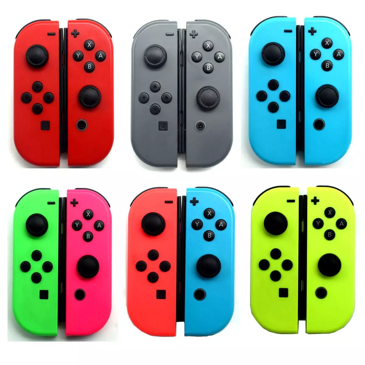 Official Nintendo Switch Joy Con Controller Multiple Pair Colours Available