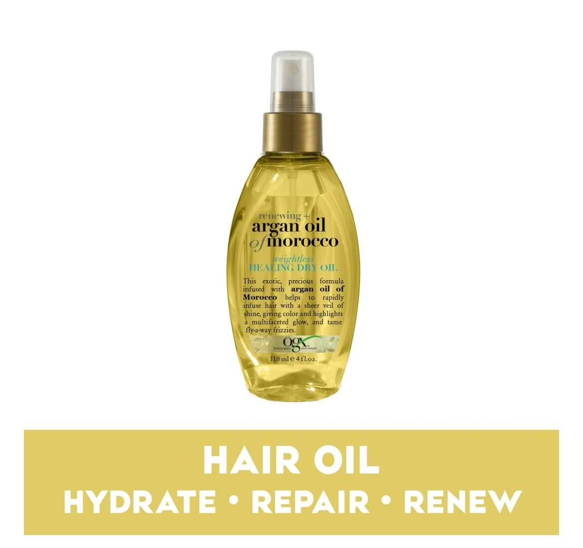 OGX Renewing & Argan Oil of Morocco Weightless Healing Dry H