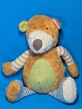 Sigikid Bär Teddy Patchwork Bio Kuschelbär Kuscheltier  Schmusetier Bär