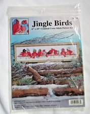Design Works / Ursula Michael "Jingle Birds" Counted Cross Stitch Kit