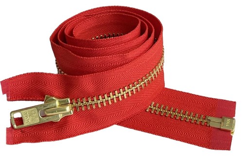 YKK 45u Brass Closed-End Zipper 10 Inch | eBay