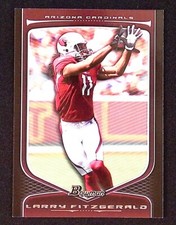 Larry Fitzgerald Arizona Cardinals 2009 Topps Bowman Football #67 