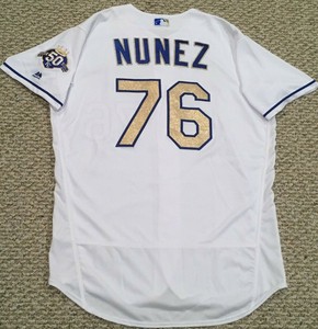 white and gold royals jersey