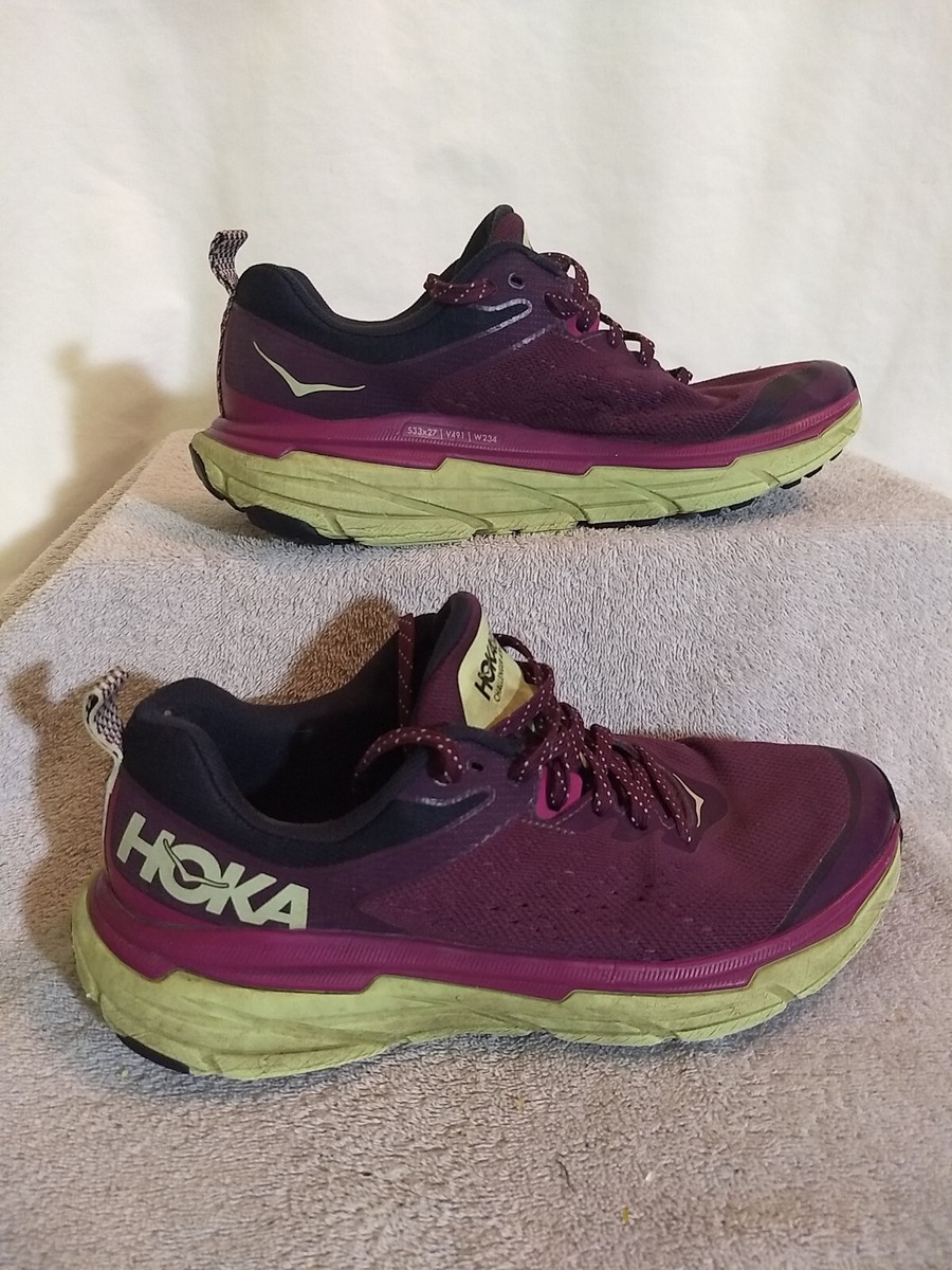 あっこ。ナチュラル、パープル Hoka One One (WMNS) Challenger ATR 6 Purple Running Shoes, Size: 8