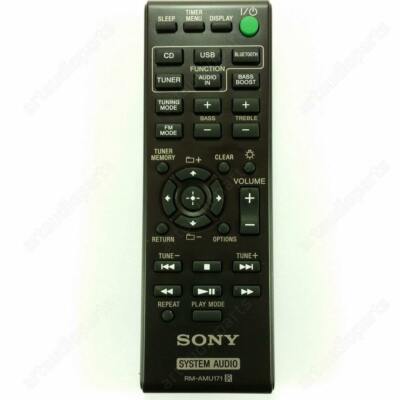 Original Fernbedienung RM-AMU171 für Sony CMT-SBT300W CMT-SBT300WB HCD-SBT100