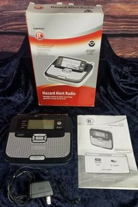 Radio Shack #12-262 Digital NOAA Hazard Alert Radio W/ Manual Box & Ac