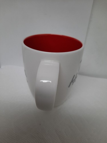 TWO 2014 Tim Hortons Coffee Mug Green & Red Inside - Limited Edition #/N 014 - Picture 10 of 12