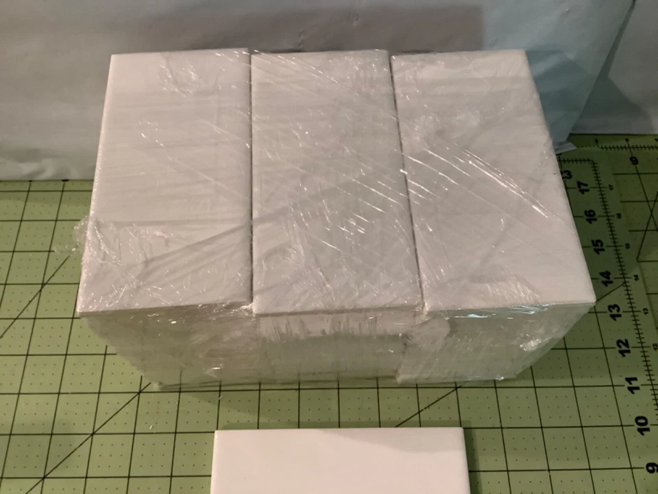 Lote de 54 azulejos de cerámica Daltile Rittenhouse Arctic White 3x6 Subway 6,75 pies cuadrados Foto 4 de 4