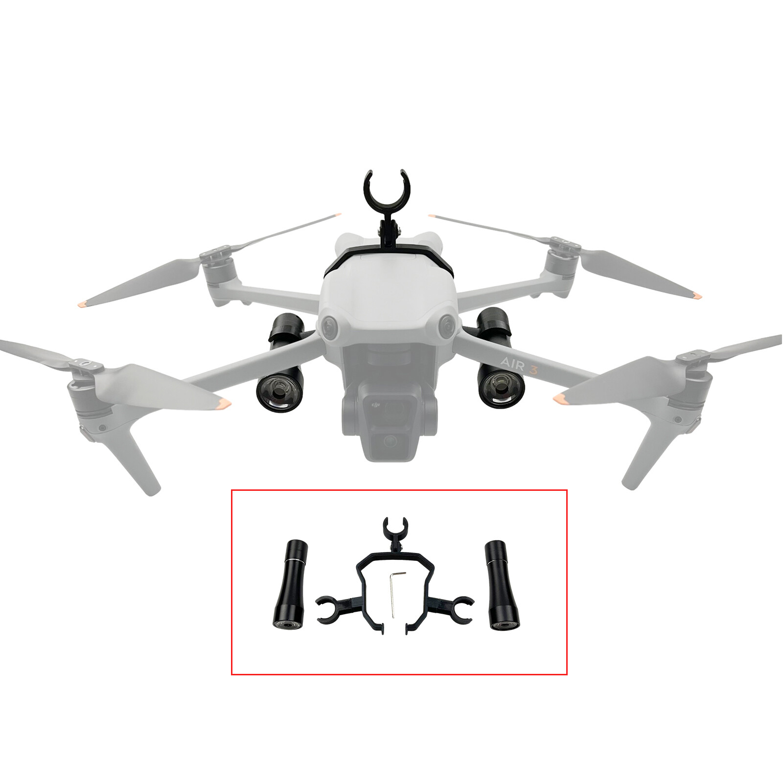 Air 3 Drone LED Searchlight for Night Flight Accessories-image