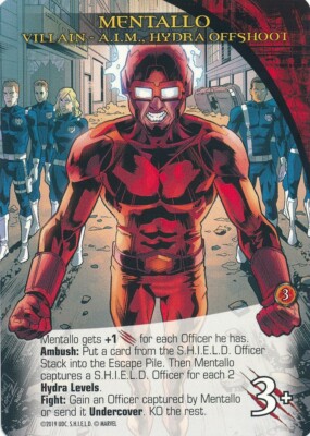 MENTALLO Upper Deck Marvel Legendary S.H.I.E.L.D. SHIELD AIM HYDRA OFFSHOOT