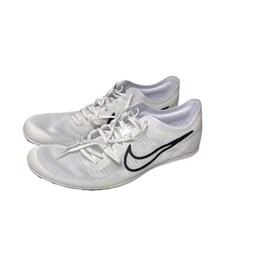 Nike Zoom Mamba 6 Track Spikes White Black‎ Mens 9 DR2733-100 NWOB Nike Zoom Mamba 6 - DR2733 100 - Men main image 2