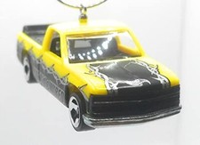 Christmas Ornament for 1996 Chevy 1500 Pickup Truck Yellow Black Decals