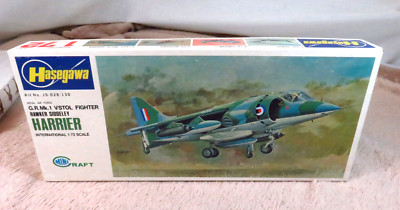 1972 VTG RAF Hasegawa 1:72 Hawker Siddeley Harrier Kit No. JS-028-130