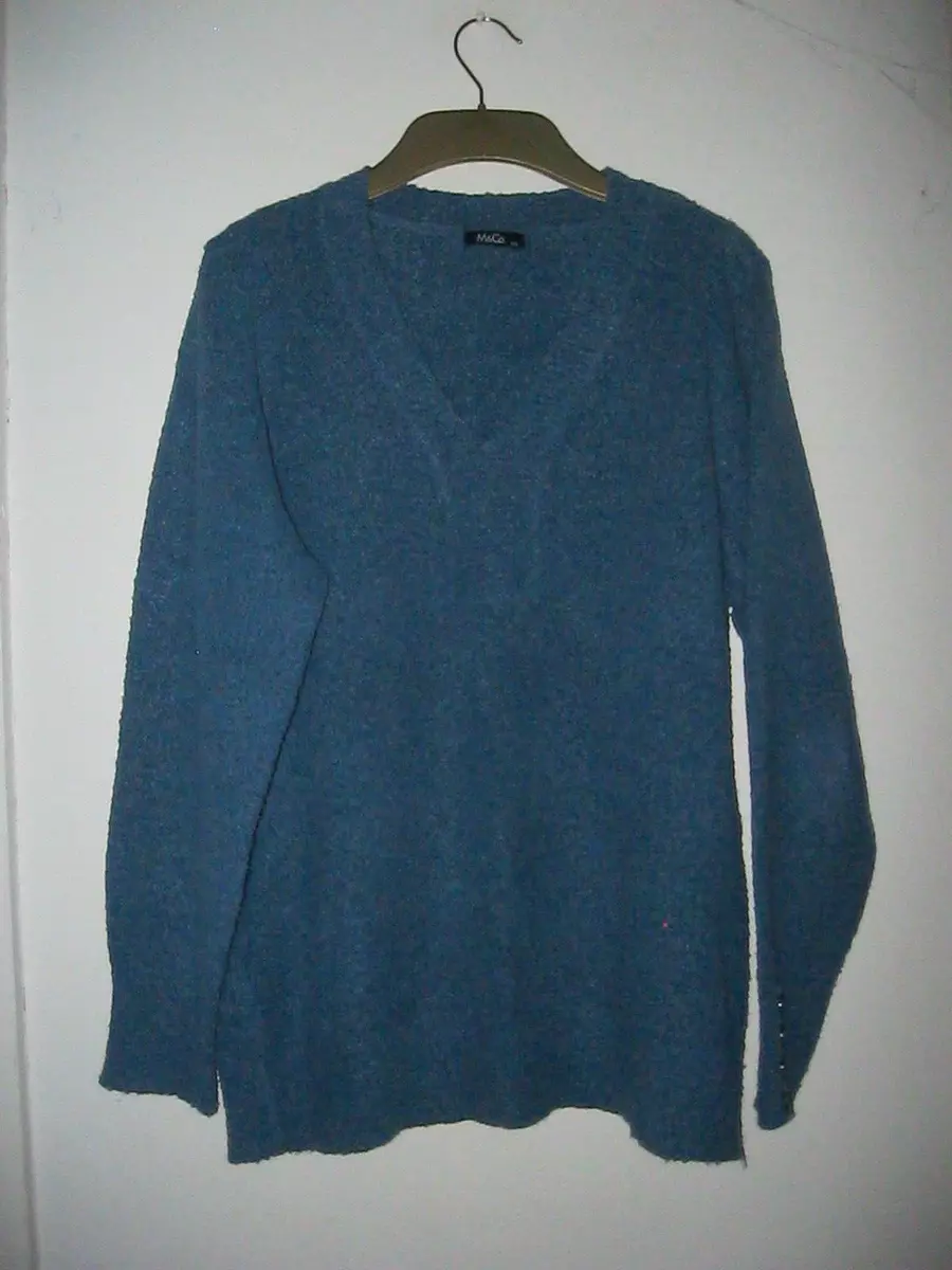 Petrol blue jumper womens cheap