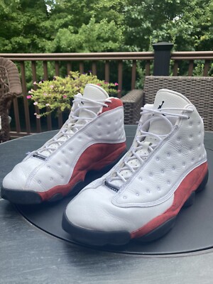 Nike 414571 101 Mens Air Jordan 13 XII Retro Red White  display picture 1