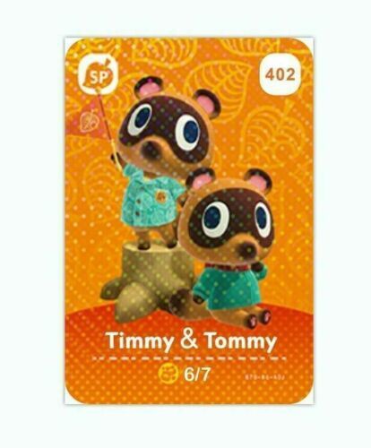 Copy Card (401-448) Animal Crossing New Horizons Amiibo Card
