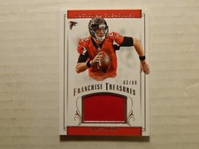 2017 Panini Franchise Treasures Jersey Card of Matt Ryan - Falcons # 83/99 Made