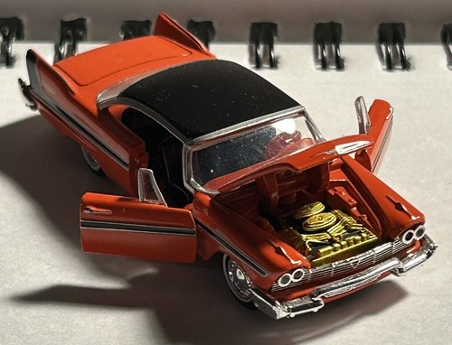 M2 Machines 1958 Plymouth Belvedere Coupe Red/Black Loose Very Nice Look! - Picture 7 of 13