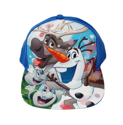 Disney Frozen Baseball Cap for Kids - one size fits most - Olaf and Sven