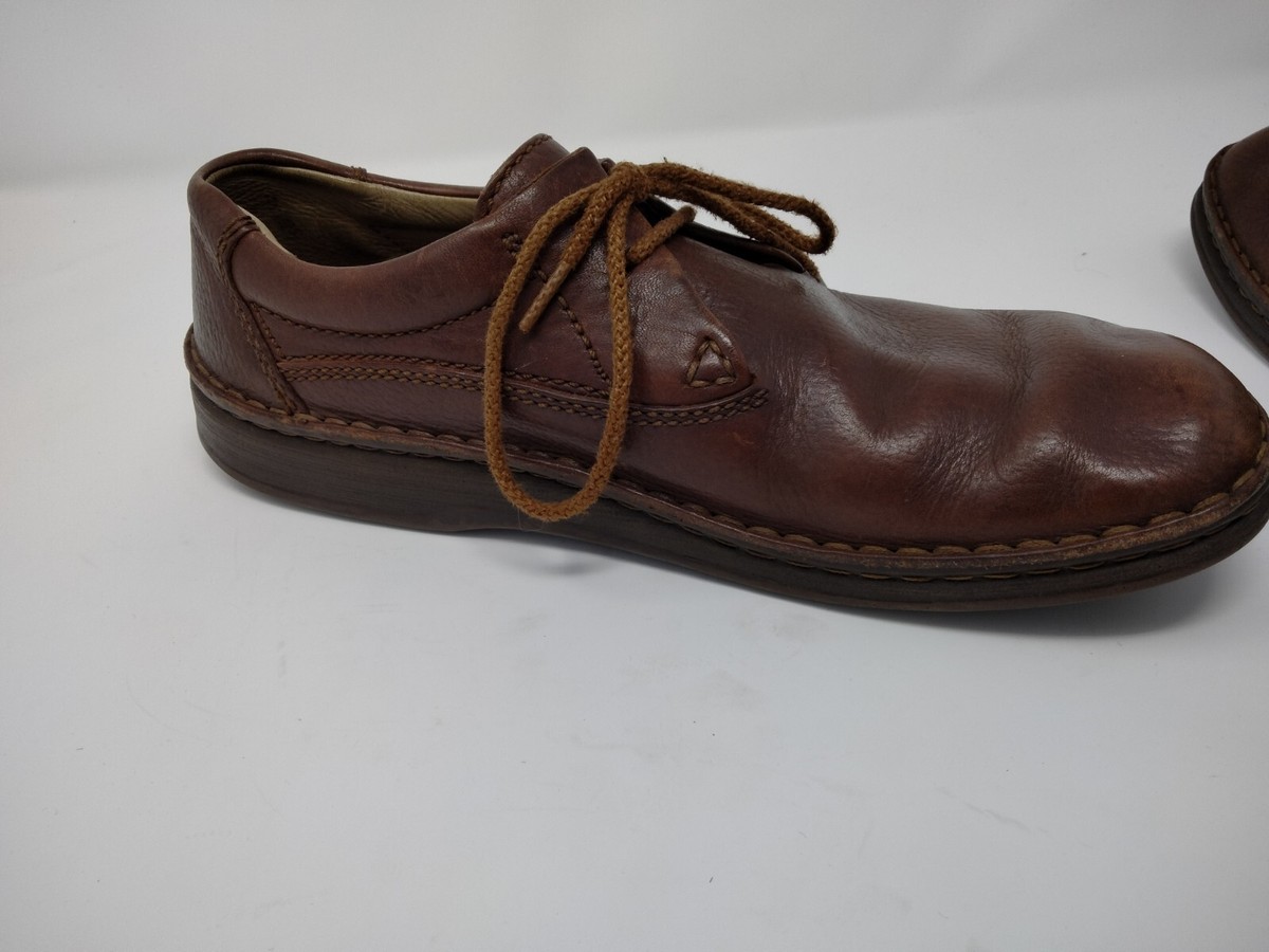 BIRKENSTOCK •10• MEMPHIS Dark Gray Lace Up OXFORD Birkenstock Memphis Black main image 2